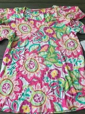 Soft Surroundings Elana Tunic nwt Petite small shirt top